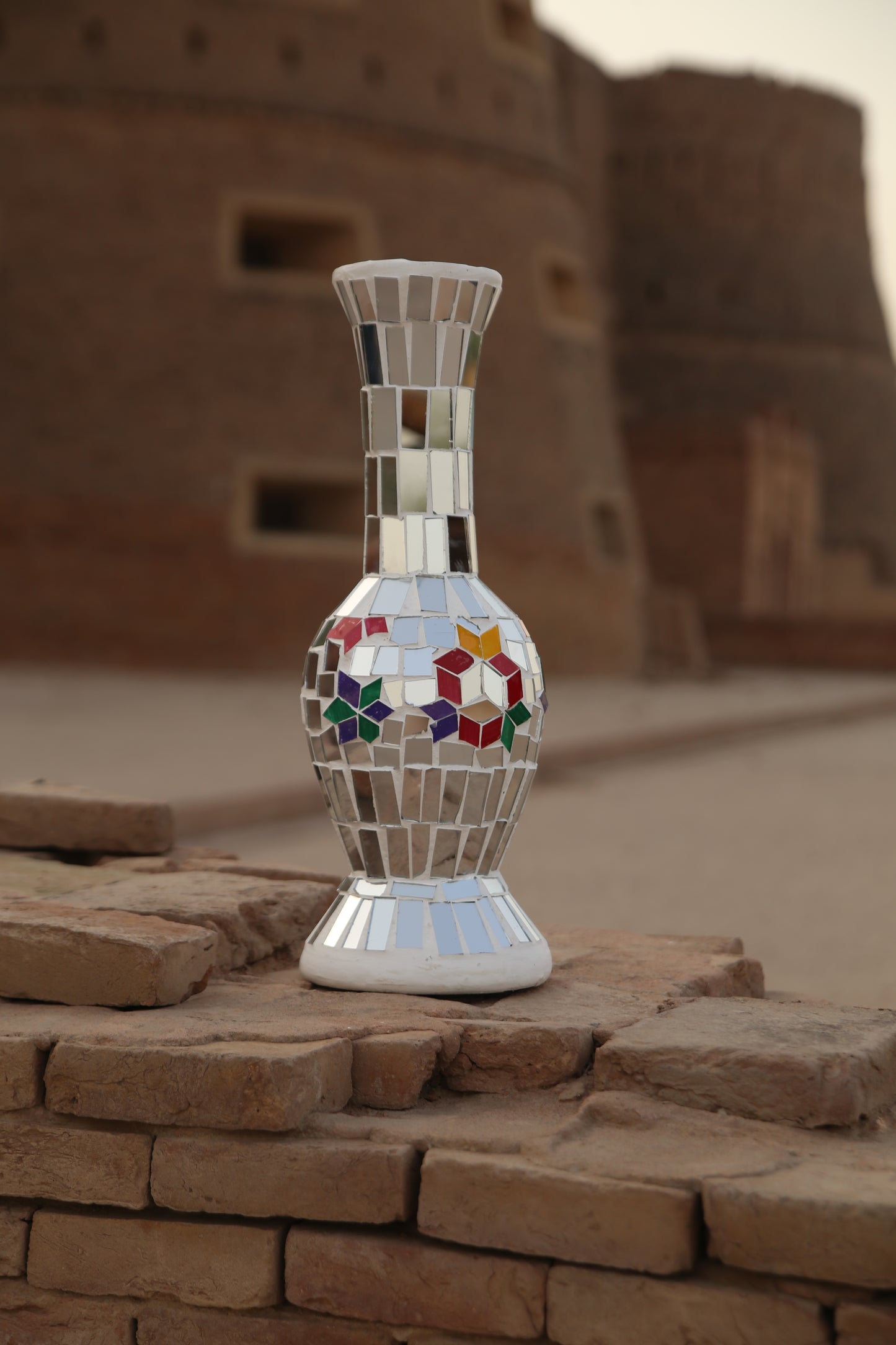 Starlight Mirror Vase