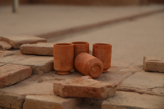Cholistan Kulhar Drinking Set (Set of 4)