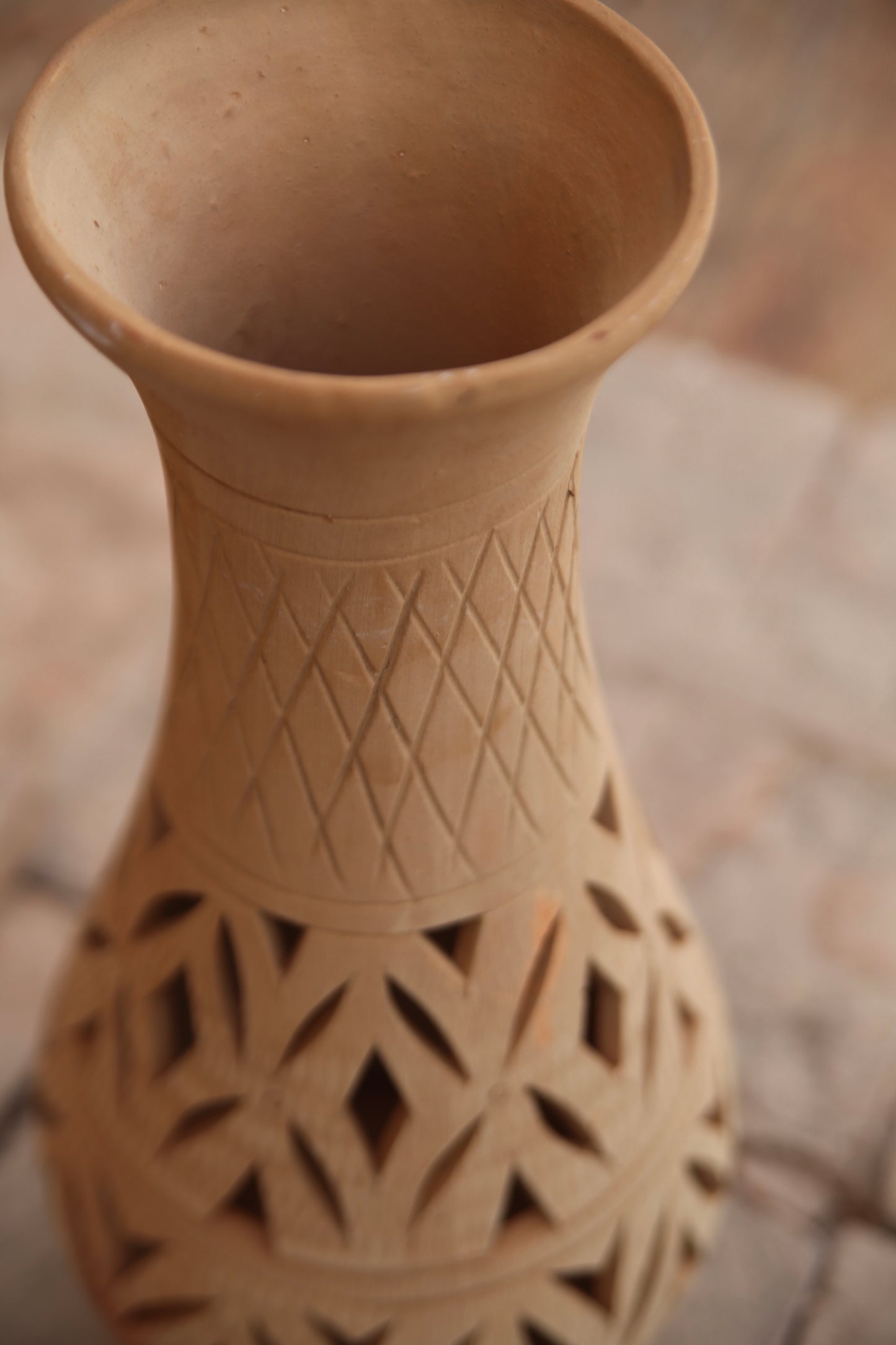 Thar Oasis Lattice Pot